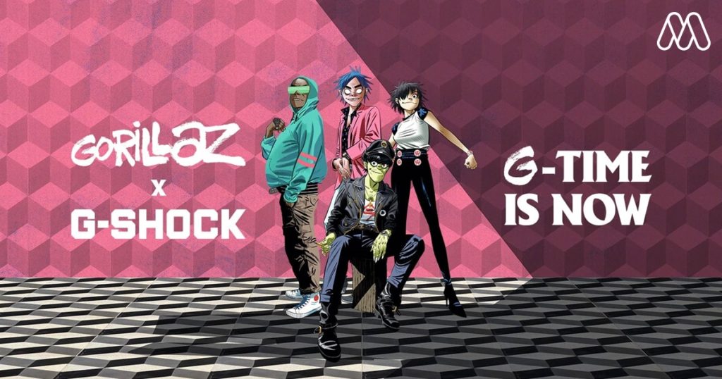 สาวกห้ามพลาดเปิดตัวคอลเลคชั่น Gorillaz ฉลอง 35 ปี G-Shock