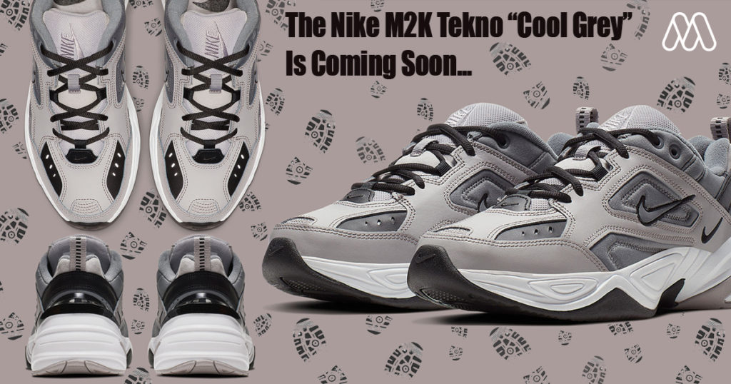 Nike M2K Tekno “Cool Grey” กำลังจะมาเร็วๆ นี้