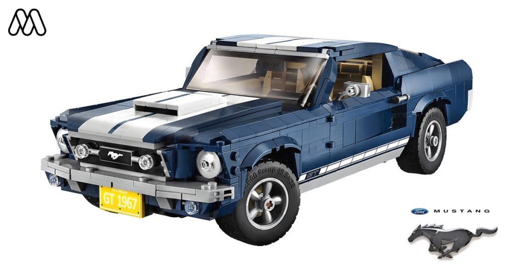 Boy Toy | Lego Ford Mustang GT ไอคอนแห่งยุค 60s