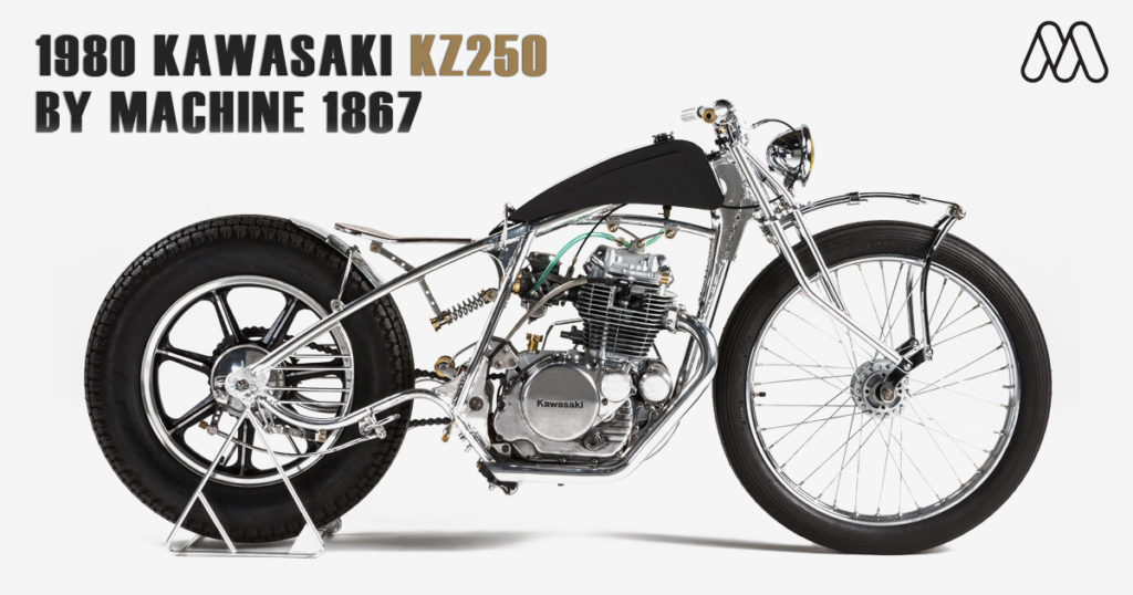 1980 KAWASAKI KZ250 BY MACHINE 1867