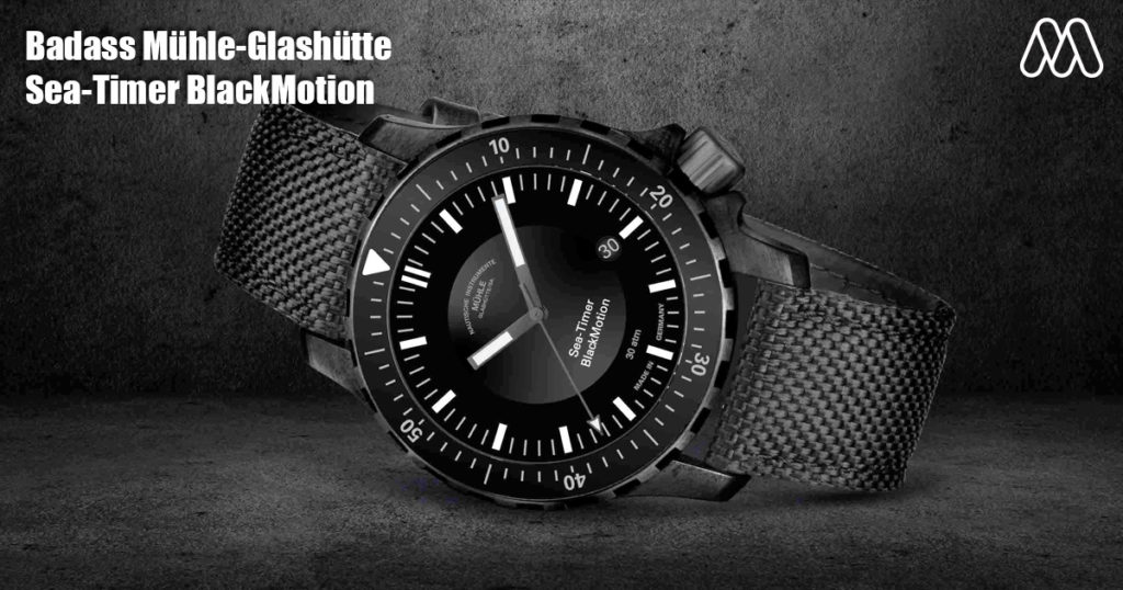 นาฬิกา Sea-Timer BlackMotion รุ่นนี้เป็นการออกแบบยุทธวิธีขั้นสูงสมัยใหม่
