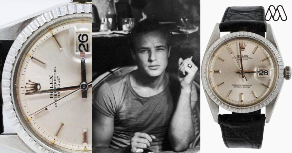 การเปิดประมูลนาฬิกา Datejust Rolex ของ Marlon Brando พร้อมจารึก ‘The Godfather’