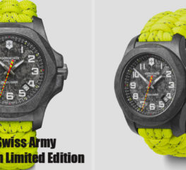 นาฬิกา INOX Carbon Limited Edition ของ Victorinox สร้างขึ้นเพื่อนักผจญเพลิง