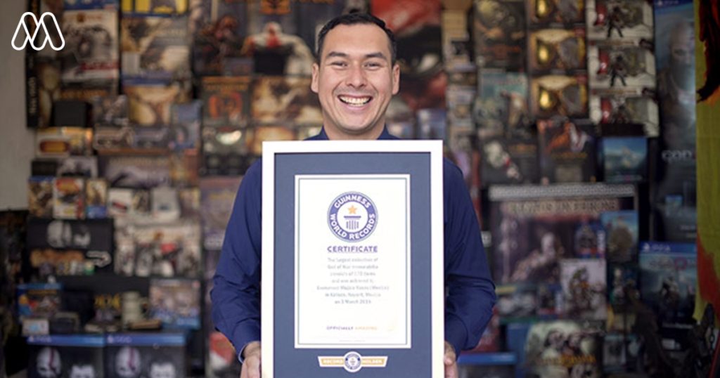 แฟนพันธุ์แท้ God of War รับรางวัลจาก Guinness World Record