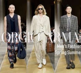 Giorgio Armani Men’s Fashion Show Spring Summer 2020 ความกลมกลืนของธรรมชาติ และความสง่างาม