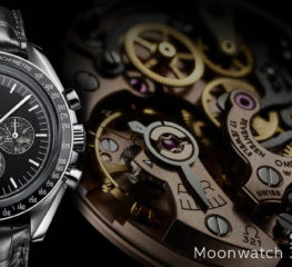 Omega ตกแต่งนาฬิกา Speedmaster Moonwatch พิเศษด้วยอุกกาบาตตัวจริง
