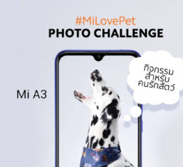 เสียวหมี่ท้าพิสูจน์ประสิทธิภาพกล้องระดับเรือธงของ Mi A3  ใน #MiLovePet แคมเปญประกวดภาพถ่ายสัตว์เลี้ยงสุดน่ารัก