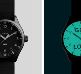 Wood Wood & Timex เชื่อมโยงเข้ากับนาฬิกา Waterbury ใน Glow-in-the-Dark สุนทรียภาพที่ตัดกับความสวยงาม