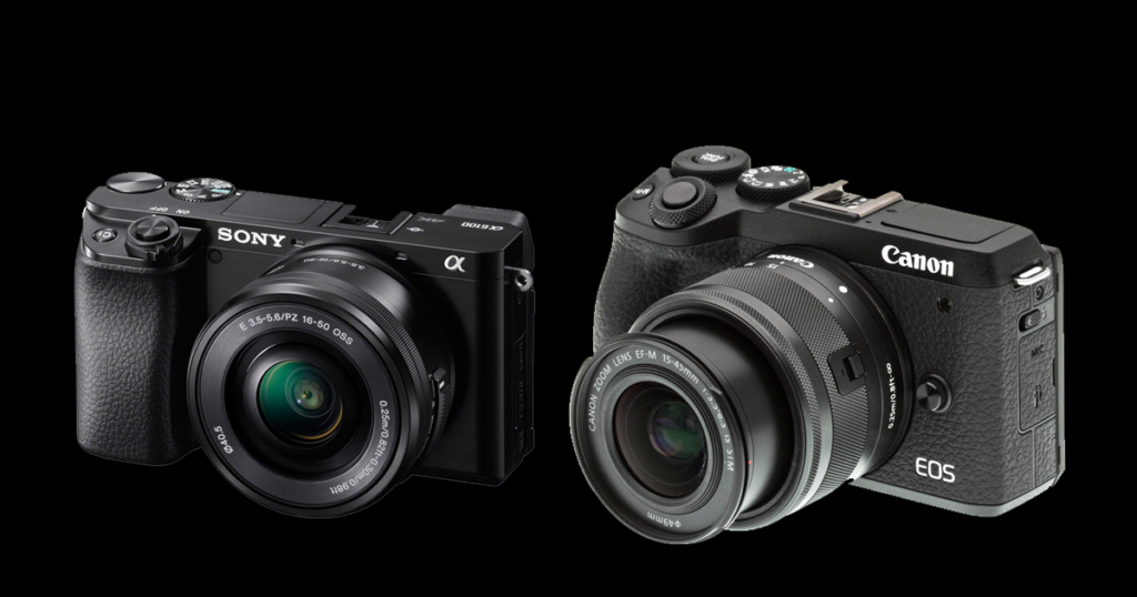 เทียบสเปคกล้อง SONY A6100  VS CANON EOSM6 MK II