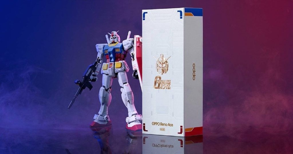Oppo เปิดตัว Reno Ace รุ่นฉลอง 40 ปี Gundam