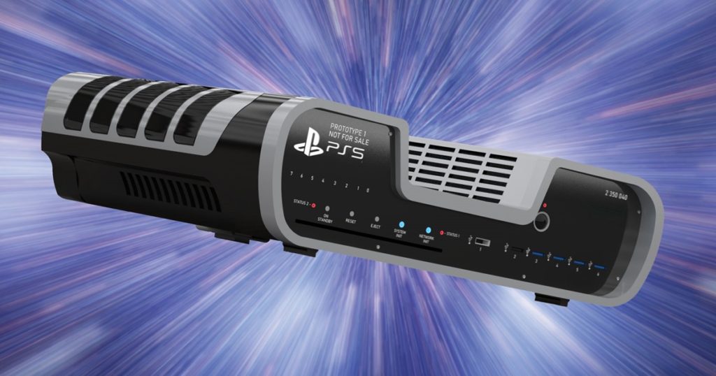 มาแล้ว! ภาพแรกของเครื่อง PlayStation 5 รุ่นสำหรับผู้พัฒนาของจริง