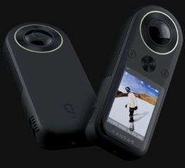 QooCam กล้องวิดีโอ 360 องศา คุณภาพ 8K
