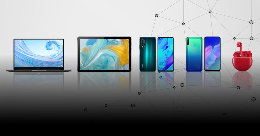 Huawei เปิดตัวทัพสมาร์ทดีไวซ์ แล็ปท็อป HUAWEI MateBook D15 แท็บเล็ต HUAWEI MediaPad M6 และสมาร์ทโฟน HUAWEI Y7p พร้อมแนะนำสีสันใหม่ล่าสุดของรุ่นยอดนิยม HUAWEI nova 5T และ HUAWEI FreeBuds 3 เริ่มพรีออเดอร์ตั้งแต่วันที่ 6 ก.พ.นี้เป็นต้นไป