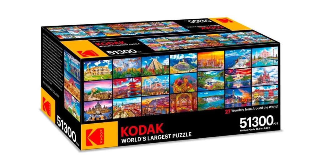 ปริศนาระดับโลกกับจิ๊กซอว์ที่ใหญ่ที่สุดในโลกจาก Kodak