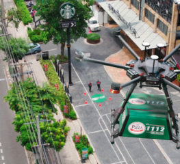 ส่งของด้วย Drone ใกล้เป็นจริง เมื่อ The Pizza Company เริ่มทดสอบโดรนบินส่งพิซซ่าในไทยแล้ว