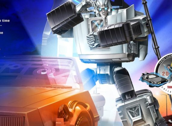 Hasbro ปล่อยหุ่น ‘Gigawatt’ Limited-Edition โปรเจคครอสโอเวอร์ฉลองครบรอบ 35 ปี Back to the Future x Transformers