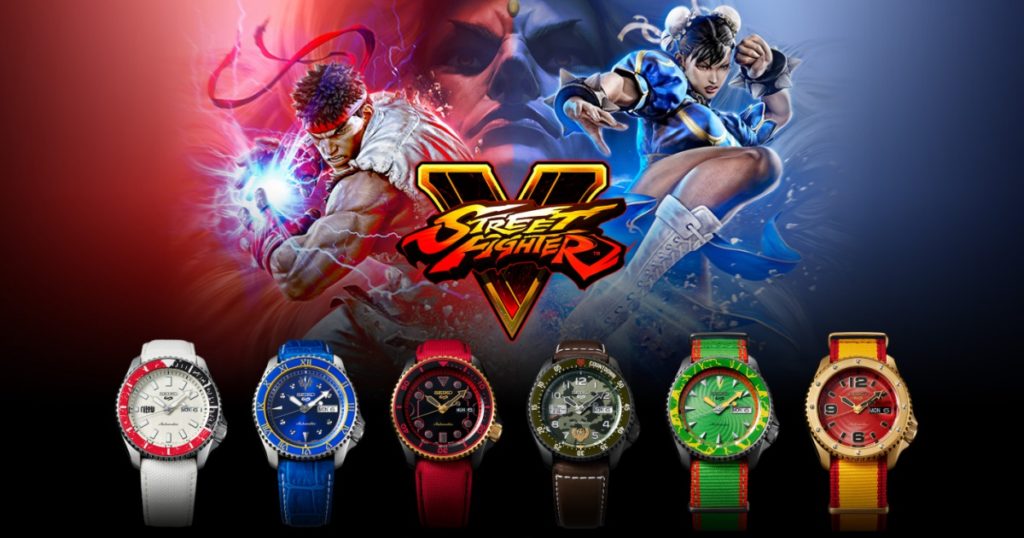 Seiko เปิดตัวคอลเลคชั่นนาฬิกาจากเกม Street Fighter
