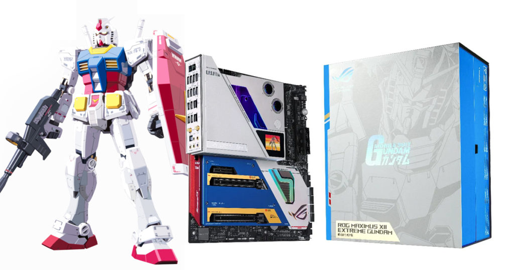 แฟนๆ กันดั้มเตรียมกรี๊ดกับ ASUS Gundam-Themed PC Components