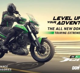 Bajaj Dominar 400 “Touring Extreme Edition” มาพร้อมชุดแต่งจัดเต็ม ภายใต้คอนเซปต์ Level up your adventure “สุดขีด…ทุกเส้นทางการขับขี่”