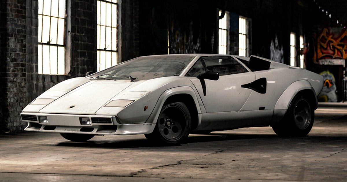 Lamborghini Countach LP500S ปี 1982 คันแรกที่เคยผลิตขาย