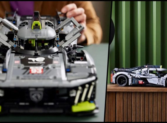 LEGO Technic Peugeot 9X8 LMdH Racer นี้มีมอเตอร์ไฟฟ้าที่ใช้งานได้