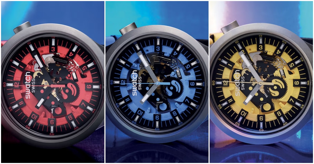 Swatch เปิดตัวนาฬิกา BIG BOLD IRONY พร้อมพื้นผิวสเตนเลสสตีล