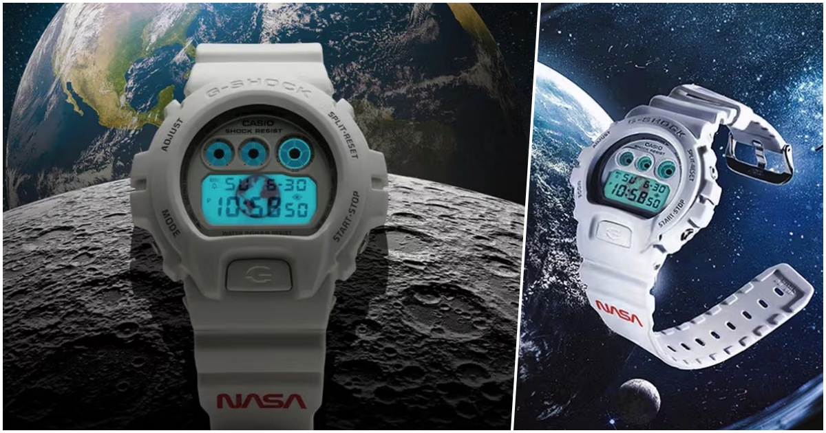 G-SHOCK มุ่งหน้าสู่ดวงดาวด้วยนาฬิกาใหม่ที่ได้รับแรงบันดาลใจจาก NASA