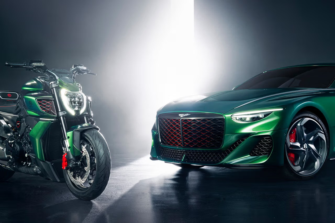 Ducati และ Bentley เผยความร่วมมือกับ Diavel รุ่นลิมิเต็ด